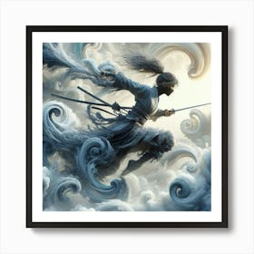 Ninja Warrior 2 Art Print