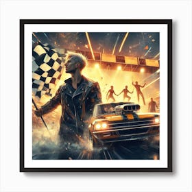 Speed Racer Art Print