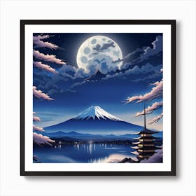 Mt Fuji 1 Art Print