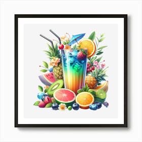 Tropical Drink 2 Art Print