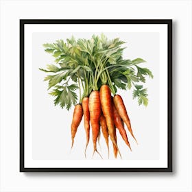 Carrots 4 Art Print