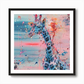 Giraffe 15 Art Print