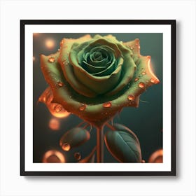 Realistic Best Quality Masterpiece13 Gree Art Print