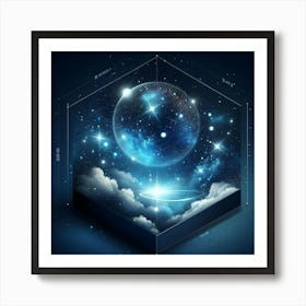 Galaxy In A Box Art Print