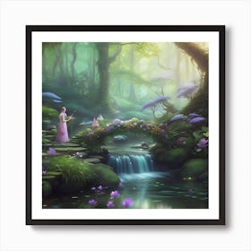 Fairytale Forest 4 Art Print