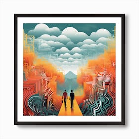 Future Of Work Art Print