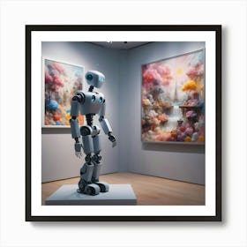 Robot Art Print