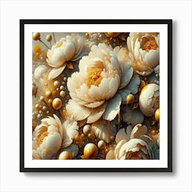 Peonies Art Print