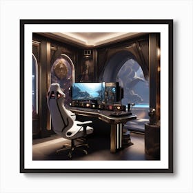 Gaming Room 1 Art Print