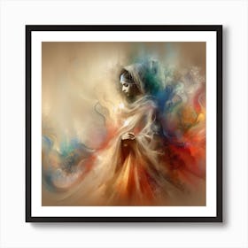 Krishna Painting Art Print