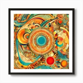 Abstract Painting 6 Art Print