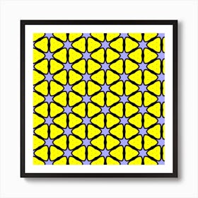 Pattern Modern Colorful Bright Art Print