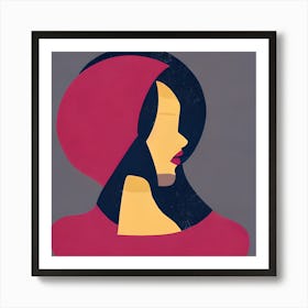 Portrait Of A Woman 2 Art Print