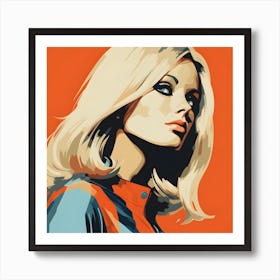 Mod Girl 2 Art Print