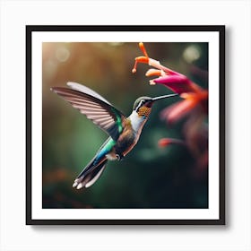 The Humming Bird Art Print