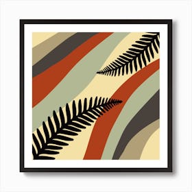 Fern Leaves Art Print