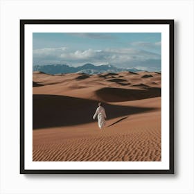 Sand Dunes In The Desert 1 Art Print