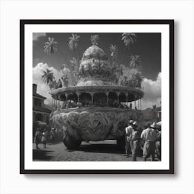 Parade Of Floats Art Print