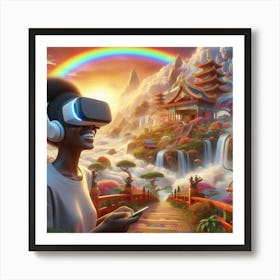 Vr Headset 1 Art Print