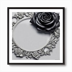 Roses In A Circle 1 Art Print