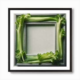 Celery Frame Art Print