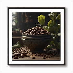 Coffee Beans 395 Art Print