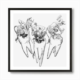 Tooth Elves Art Print