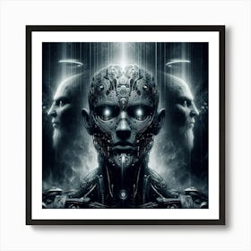 Cyber Lord Art Print