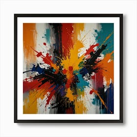 Splatter Art Print