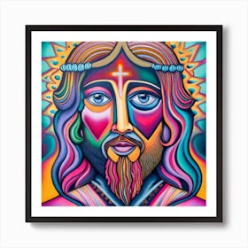 Jesus Wall Art 5 Art Print