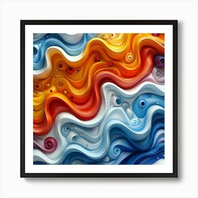 Abstract Painting 30 Art Print