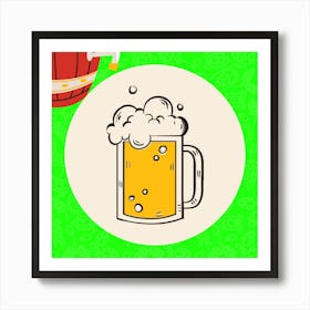 Beer Mug Poster