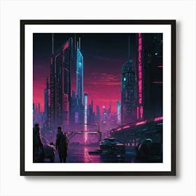 Science Fiction View Art Print