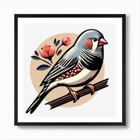 Finch Art Print