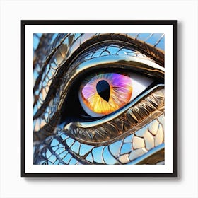 Dragon Eye Art Print