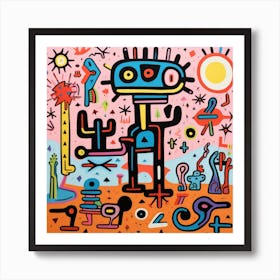 'Robot' Art Print