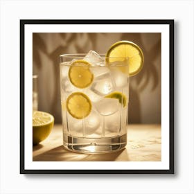 Iced Lemonade 1 Art Print