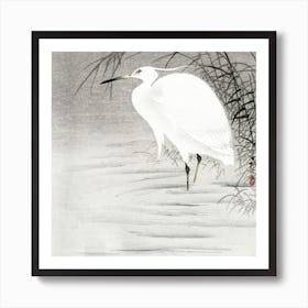 Little Egret (1900 1930), Ohara Koson Art Print