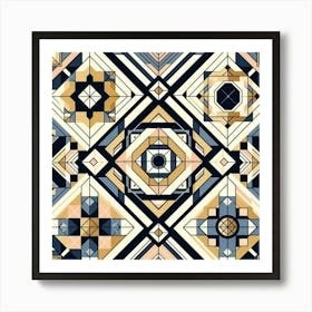 Geometric Pattern Art Print