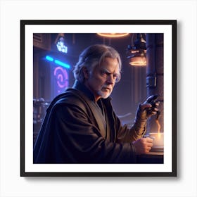 Old Anakin Art Print