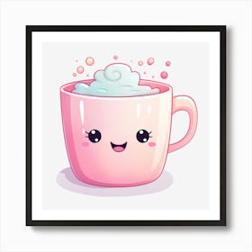 Cute Coffee Mug Art Print