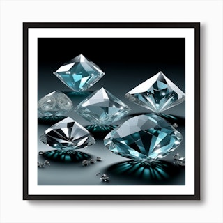 Premium AI Image  Dazzling Diamond Painting Frames Exquisite 40x40cm  Designs