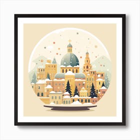 Florence Italy 3 Snowglobe Art Print