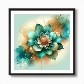 Lotus Flower 55 Art Print