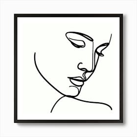 Portrait Of A Woman 4 Art Print