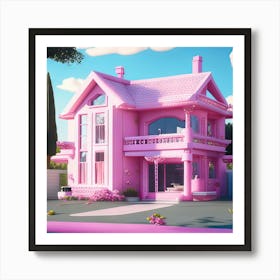 Barbie Dream House (527) Art Print