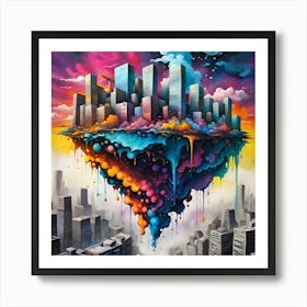 City in the Sky Art Print