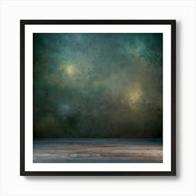 Empty Room With Wooden Floor 3 Art Print