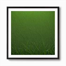 Green Grass Background 23 Art Print