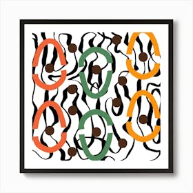 Abstract Pattern Art Print